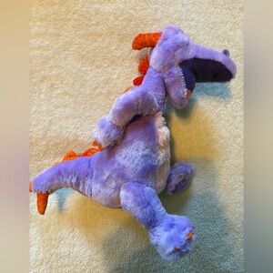 Disneyland Figment Purple Dragon Plush, Disney Parks. Sitting position